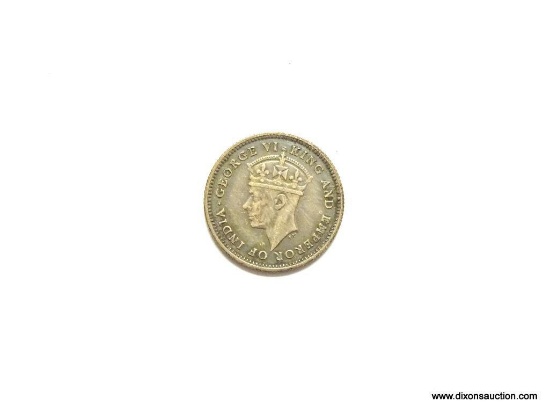 1938- FOUR PENCE SILVER BRITISH GUIANA - SCARCE COIN