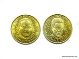 SUNOCO PRESIDENTIAL COINS - TRUMAN AND CLINTON