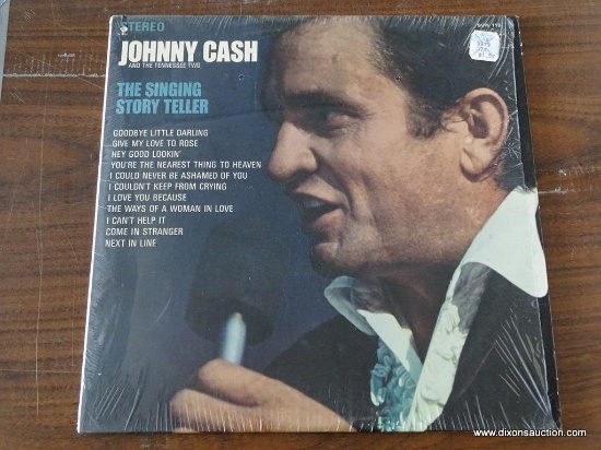 Johnny Cash and The Tennessee Two The Singing Storyteller. Sun Records SUN 115, VGC, Side # 1