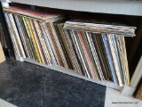 SHELF LOT OF RECORDS. SHELF 4 RACK 1. APPROX 200 PLUS OR MINUS. INCLUDES THE LIMELITERS, JERRY LEE