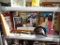 (METAL SHELVES) SHELF LOT OF DIANA ROSS MEMORABILIA: LIMITED EDITION DIANA ROSS DOLL IN ORIGINAL