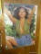 (DIVIDING WALL) LARGE DIANA ROSS PRINT IN SILVER FRAME: 30.25