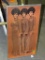 (DIVIDING WALL) FRAMED PRINT OF THE SUPREMES IN SILVER FRAME: 12