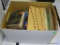 (TABLES) BOX LOT OF BOOKS: POP AND ROCK LYRICS 1 & 2. DICK CLARK ROCK, ROLL, AND REMEMBER. MISC.