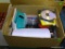 (TABLES) BOX LOT OF WRITABLE CD'S.