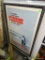 (BACK WALL) THE WAY WE WERE MOVIE ADVERTISING POSTER IN MARBLEIZED FRAME: 29.5