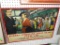 (WALL) FUNNY GIRL MOVIE ADVERTISING POSTER IN RED FRAME: 26.25