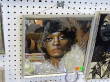 (DIVIDING WALL) MIRRORED BACK PRINT OF DIANA ROSS: 12.5