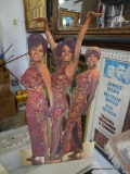 (TABLES) THE SUPREMES CARDBOARD CUT OUT: 9