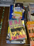 (TABLES) MISC. LOT OF BOOKS: DREAM GIRL. THE LIFE AND TIMES OF LITTLE RICHARD. SOME NATIONAL