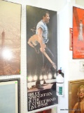 (BACK WALL) BRUCE SPRINGSTEEN AND THE E-STREET BAND LIVE 1975-85 ADVERTISING PICTURE. UNFRAMED: