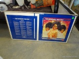 (BACK WALL) FRAMED THE SUPREMES RECORD COVER? OF 1963-1969. IN SILVER FRAME: 32.25