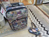 (WOOD SHELVES) WELCOME TO LAS VEGAS LUGGAGE CASE AND WELCOME TO LAS VEGAS POCKETBOOK