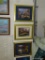 (ROW 3) 3 FRAMED AND MATTED THOMAS KINKADE PRINTS: 1 OF A CHURCH. 1 OF A COTTAGE. 1 OF A GARDEN WITH