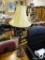 (ROW 3) COMPOSITION LAMP WITH SHADE AND FINIAL: 11