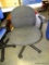 (ROW 4) ROLLING UPHOLSTERED OFFICE CHAIR: 25