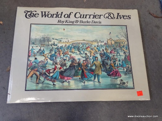 (ROW 1) "THE WORLD OF CURRIER AND IVES" COFFEE TABLE BOOK