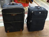 (TABLES) LOT OF 2 ROLLING LUGGAGE CASES