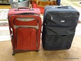 (TABLES) 2 ROLLING LUGGAGE SUITCASES