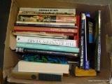 (TABLES) BOX LOT OF BOOKS: THE KENNEDY YEARS. DECADE OF TRIUMPH THE 40'S . CLIMATE CHANGE. THE