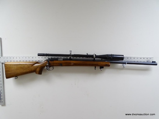 WINCHESTER 52C .22 LR SINGLE SHOT RIFLE, 101377C, BEAUTIFUL STOCK, (US PROPERTY) 26-1/2" BULL