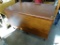 (R2) SOLID MAHOGANY QUALITY DROP SIDE DINING ROOM TABLE. **LOOKS GOOD ENOUGH TO BE SIGNED**. 47'' X