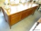 (R3) DREXEL BANDED TOP CREDENZA FROM OUR NORVA ESTATE THAT MATCHES LOT 255 THE DREXEL DESK. THREE