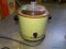 (TABLE) VINTAGE RIVAL CROCK POT WITH LID