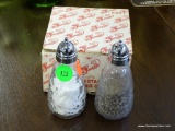 (R2) SET OF FANTASIA SALT AND PEPPER SHAKERS WITH THE ORIGINAL BOX.