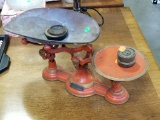 (R6) VERY NICE ANTIQUE SCALE MADE BY HENRY TROENNER , PHILADELPHIA PA., DOCUMENTED BY A