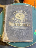 (R6) 1886 YOUTHS HISTORY OF THE UNITED STATES BOOK WITH ORIGINAL COVER.