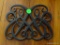 (KIT) VIRGINIA METALCRAFTERS CAST IRON 1983 CW 10-50 TRIVET: 8