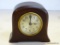 MINI SETH THOMAS SHELF CLOCK. MEASURES 4.5