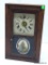 SETH THOMAS MINI O.G. 30-HOUR MANTLE CLOCK WITH T/S/A. MEASURES 16