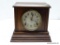 INGRAHAM MANTEL CLOCK WITH 8-DAY MOVEMENT, T / S. MEASURES 10