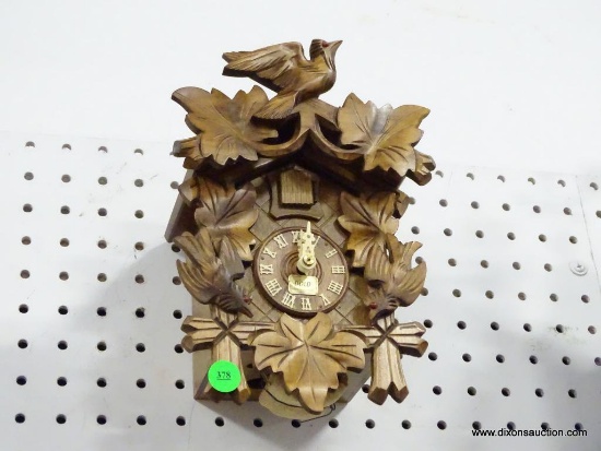 DOLD? CUCKOO CLOCK MEASURES 9"T X 7"W