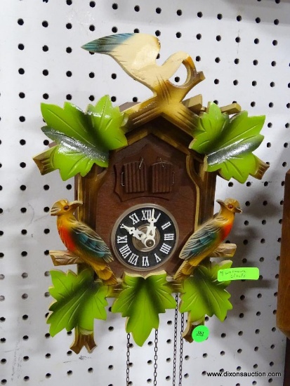CUCKOO CLOCK MEASURES 12"T X 9"W