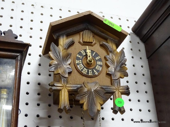 CUCKOO CLOCK MEASURES 9.5"T X 7"W