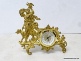 MERCEDES FIGURAL CLOCK WITH QUARTZ FIT UP. MEASURES 8