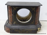 MARBLE CLOCK CASE ONLY *HEAVY* MEASURES 8.25