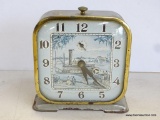 LUX CLOCK CO. SHOWBOAT ALARM CLOCK. MEASURES 5