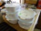 (KIT) SET OF 6 CORNINGWARE BAKING DISHES WITH LIDS