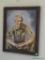 (2ND FLR MASTER BR) FRAMED PRINT ON BOARD OF A SOLDIER IN MAHOGANY FRAME: 13