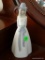 (2ND FLR MASTER BR) PORCELAIN FIGURINE OF A WOMAN IN A DRESS: 9