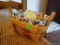 (2ND FLR BR 2) LONGABERGER SMALL CHORE BASKET (1995): 8.5