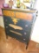 (2ND FLR BR 2) ANTIQUE 2 OVER 3 DRAWER TALL CHEST ON CASTERS FOR EASY MOVEMENT: 34