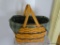 (SUNROOM) LONGABERGER 2 HANDLED FELLOWSHIP BASKET (1997): 12.5