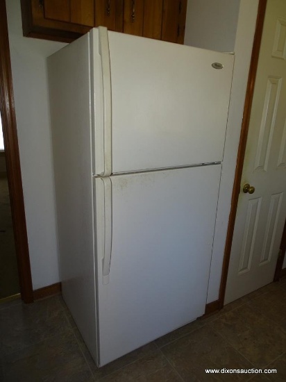 (KIT) WHIRLPOOL FREEZER AND REFRIGERATOR. MODEL ET8CHMXKT05. IN WORKING CONDITION: 30"x31"x65"