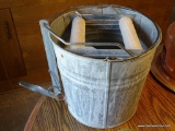 (KIT) WASH BUCKET WITH LAUNDRY/TOWEL SQUEEGEE ATTACHMENT.