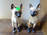 (2ND FLR BR 1) PAIR OF SIAMESE TWIN CATS: 7